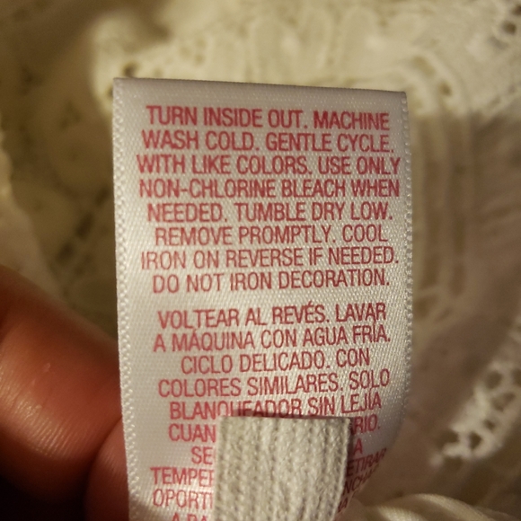 Summer Skirt • Pretty Lined Lace • XHILARATION XXL • Knee Length • - Picture 8 of 8